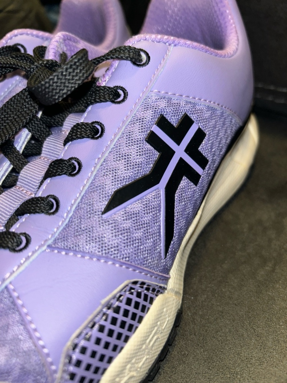 Kuru Quantum 2 Lavender Black Athletic Comfort Ergonomic Sneakers Women’s 10 - Picture 16 of 16